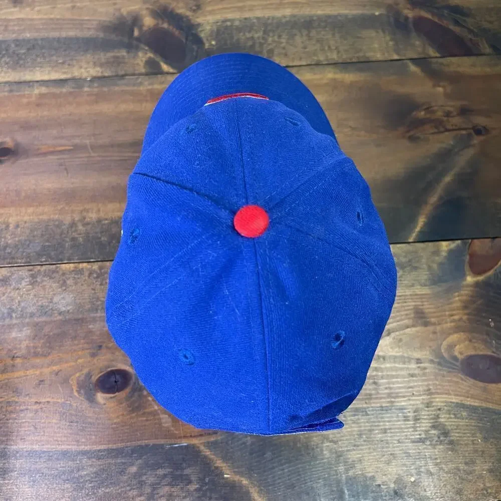 New Era Chicago Cubs MLB Hat Blue Adjustable Strapback Genuine Merchandise